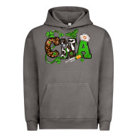 Pigment Tornado St. Patrick's Day CNA Urban Hoodie - OliviaCreatesArt