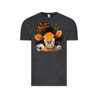 Vintage Black halloween witch cow Vintage Tee - Jasminsmagicworld