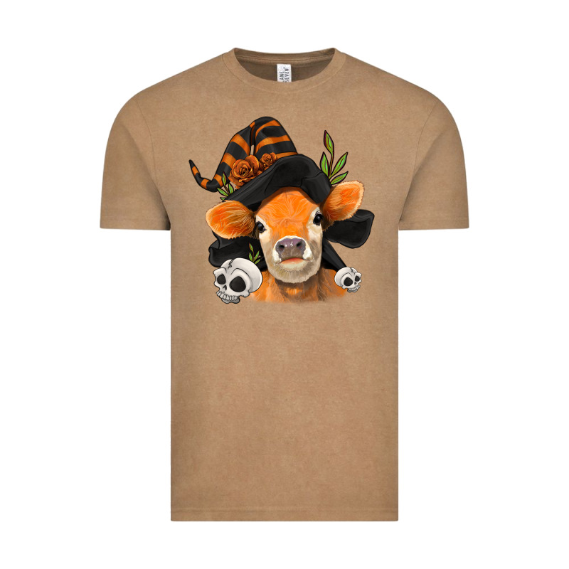 Halloween Witch Cow Vintage Tee by Jasminsmagicworld | Teevron