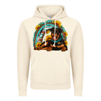 Vintage Artic Rottweiler  rainbow Vintage Hoodie - Artiststas