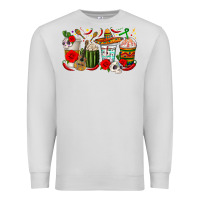Dove Grey Hispanic Heritage Month Coffee Cups Premium Sweatshirt - texasbilliewilder