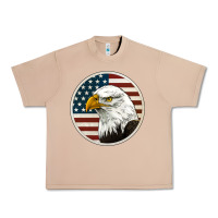 Burro American Bald Eagle Urban Heavy Tee - Jasminsmagicworld