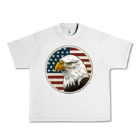 Lunar Rock American Bald Eagle Urban Heavy Tee - Jasminsmagicworld