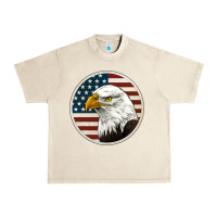 Sandshell American Bald Eagle Urban Heavy Tee - Jasminsmagicworld