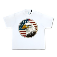 White American Bald Eagle Urban Heavy Tee - Jasminsmagicworld
