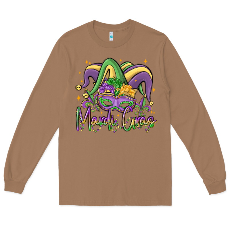 Mardi Gras Long Sleeve Tee by MaliasSmallBusiness | Teevron