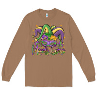 Toasted Coconut mardi gras Long Sleeve Tee - MaliasSmallBusiness