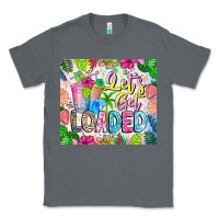 Charcoal Heather Lets Get Loaded Classic Tee - CowhideDigitalArt