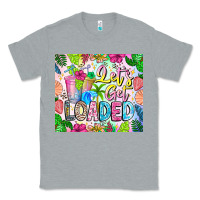 Heather Grey Lets Get Loaded Classic Tee - CowhideDigitalArt