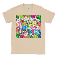 Mushroom Lets Get Loaded Classic Tee - CowhideDigitalArt