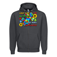 Smoke what makes you different is what makes  you beauti Zipper Hoodie - LillyAllenDesigns