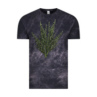Cloud Black Botanical Sagebrush Illustrations Vintage Tee - LillyAllenDesigns
