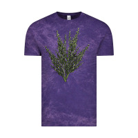 Cloud Purple Botanical Sagebrush Illustrations Vintage Tee - LillyAllenDesigns