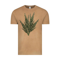 Vintage Camel Botanical Sagebrush Illustrations Vintage Tee - LillyAllenDesigns