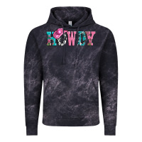 Cloud Black valentines day howdy and heart gift Vintage Hoodie - AdoDesignShop