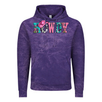 Cloud Purple valentines day howdy and heart gift Vintage Hoodie - AdoDesignShop