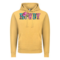 Vintage Mustard valentines day howdy and heart gift Vintage Hoodie - AdoDesignShop