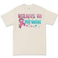 Bone believe in miracles with ribbon Premium Tee - HRA Design Shop