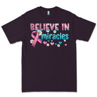 Believe In Miracles With Ribbon Premium Tee | Teevron