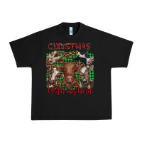 Black christmas with my herd cows Urban Heavy Tee - BarkalooDesign