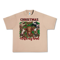 Burro christmas with my herd cows Urban Heavy Tee - BarkalooDesign
