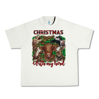 Pistachio christmas with my herd cows Urban Heavy Tee - BarkalooDesign