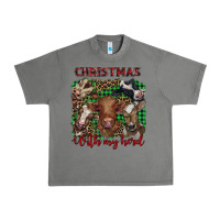 Tornado christmas with my herd cows Urban Heavy Tee - BarkalooDesign