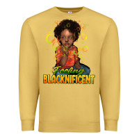 Antique Gold feeling blacknificent Premium Sweatshirt - NancyCooperArtShop