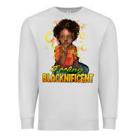 Dove Grey feeling blacknificent Premium Sweatshirt - NancyCooperArtShop