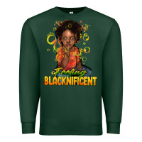Sports Green feeling blacknificent Premium Sweatshirt - NancyCooperArtShop