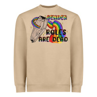Mushroom gender roles are dead Heavyweight Sweatshirt - MaliasSmallBusiness