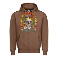 Chestnut not alive to please Zipper Hoodie - LillyAllenDesigns