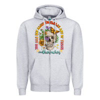 Heather Grey not alive to please Zipper Hoodie - LillyAllenDesigns