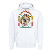 White not alive to please Zipper Hoodie - LillyAllenDesigns