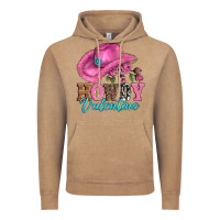 Vintage Coffee valentines day cowgirl hat and howdy Vintage Hoodie - AdoDesignShop