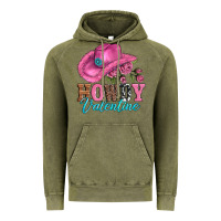 Vintage Olive valentines day cowgirl hat and howdy Vintage Hoodie - AdoDesignShop