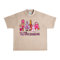 French Oak tis the season pink christmas Urban Heavy Tee - AdoDesignShop