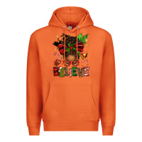 Carrot christmas believe afro messy bun Premium Hoodie - texasbilliewilder