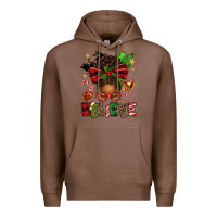 Chestnut christmas believe afro messy bun Premium Hoodie - texasbilliewilder