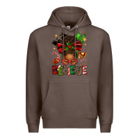 Coffee christmas believe afro messy bun Premium Hoodie - texasbilliewilder