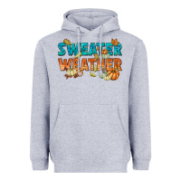 Heather Grey weather Heavyweight Hoodie - texasbilliewilder