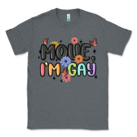 Charcoal Heather movie i'm gay Classic Tee - MaliasSmallBusiness
