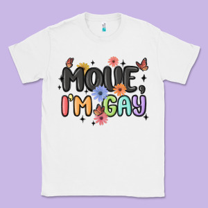 Movie I'm Gay Classic Tee Designed By Maliassmallbusiness