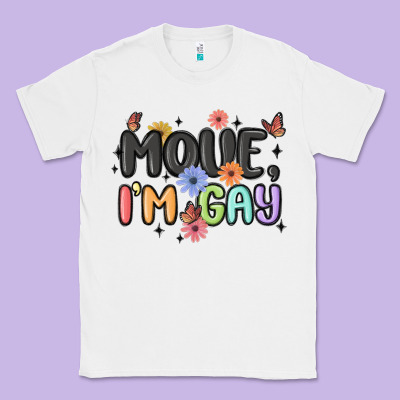 Movie I'm Gay Classic Tee Designed By Maliassmallbusiness