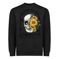 Black mentally ill but totally chill Heavyweight Sweatshirt - MaliasSmallBusiness