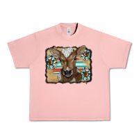 Salmon western wreath baby calf Urban Heavy Tee - BarkalooDesign