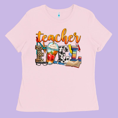 Teacher Fuel Ladies Tee Designed By Zillion Design Studio