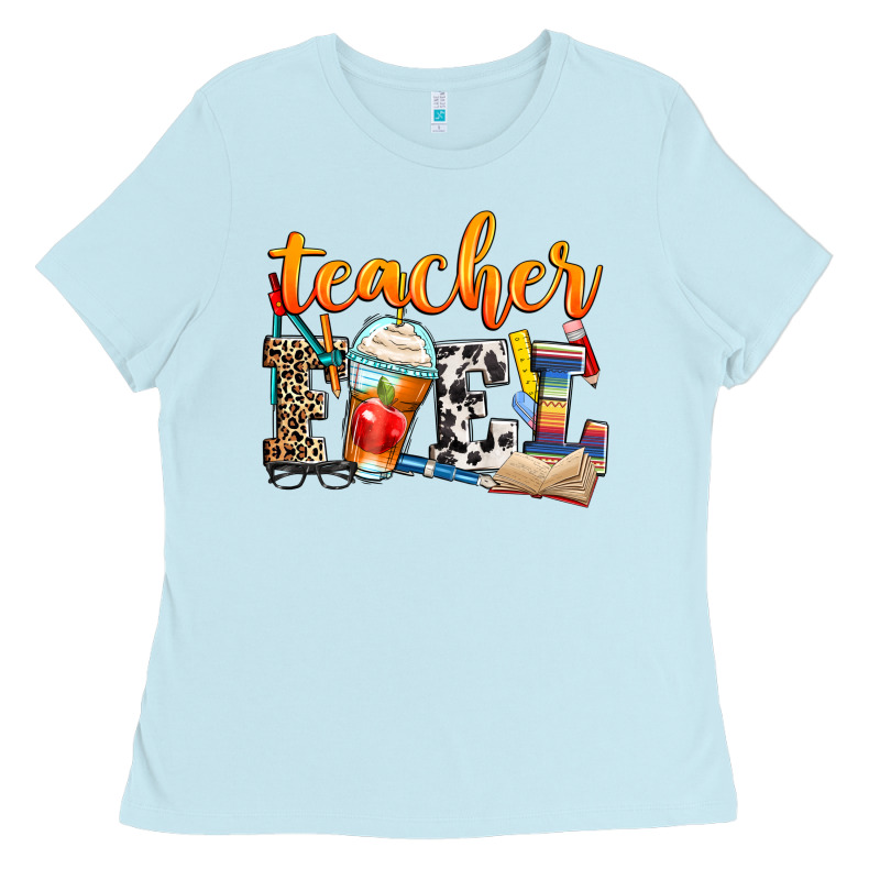 Teacher Fuel Ladies Tee by Zillion Design Studio | Teevron