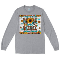 Heather Grey god gifted me two titles mom and mimi and i rock them both Long Sleeve Tee - JahusDesignShop