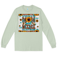 Matcha god gifted me two titles mom and mimi and i rock them both Long Sleeve Tee - JahusDesignShop